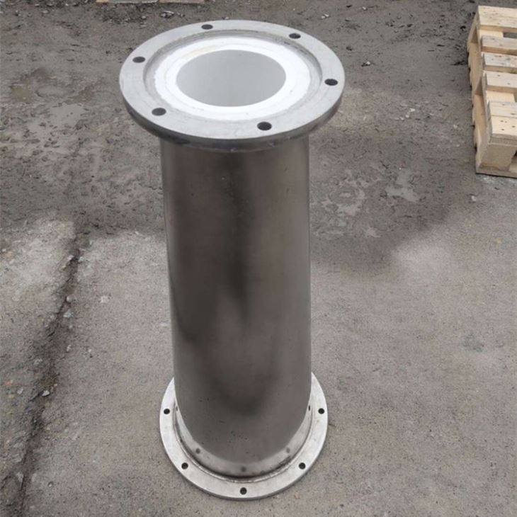 Tubo revestido a cerâmica de alumina