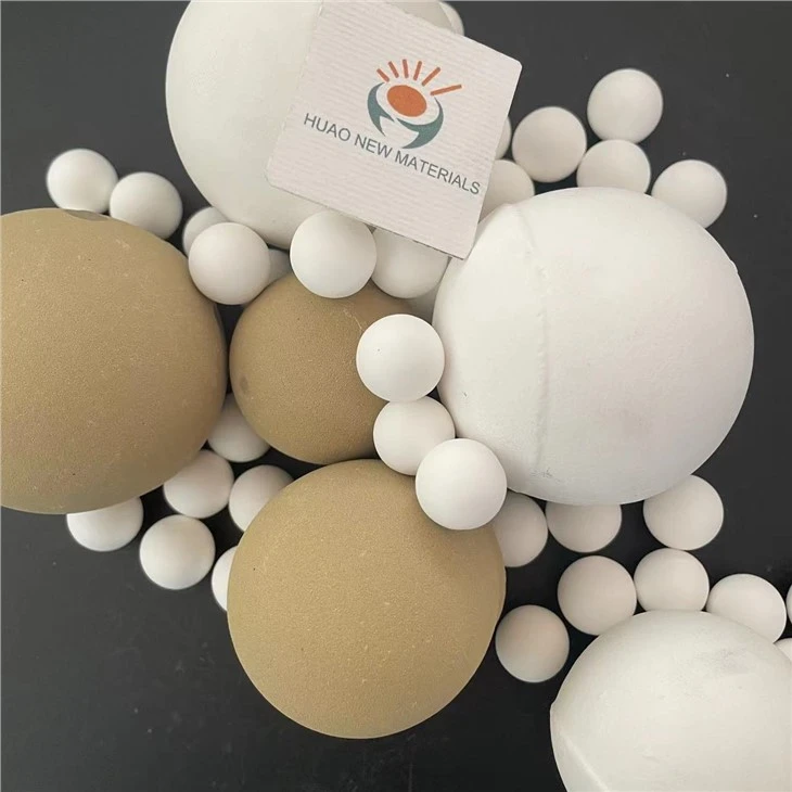 Meio de moagem de alumina